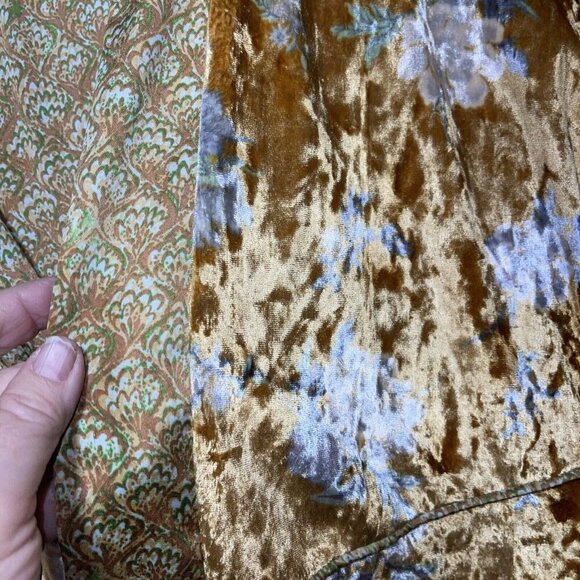 Out from Under X Urban Outfitters Starlight Crushed Velvet Kimono Robe Size XS/S - Picture 4 of 11